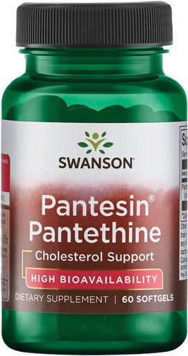 Swanson Pantesin Pantethine 300 Milligrams 60 Sgels