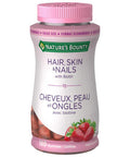 Nature's Bounty Hair Skin and Nails Gummies with Biotin Value Size, 165 ct.