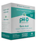 pH-D Feminine Health - Instant Odor Rinse With Boric Acid For Vaginal Odor - Vegan, Paraben-Free, Cruelty-Free, 6 Fl Oz Total, (3 Fl Oz, Pack Of 2)