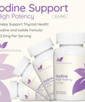 High Potency Potassium Iodine Supplement - Potassium Iodide Usp And Iodine Capsules 12.5Mg Precise Dosage Blend - Capsule Alternative To Lugol'S Iodine Supplements For Thyroid Energy & Immunity