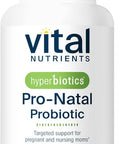 Hyperbiotics Pro-Natal Probiotic (Pro-Mom) | Prenatal Probiotic | Support for Occasional Nausea Bloating and Gas | Non-GMO | Shelf-Stable | Gluten Dairy Soy | 30 Tabletst