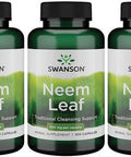 Swanson Premium Neem Leaf Immune Health (500 mg 100 Capsules) - 3 Pack
