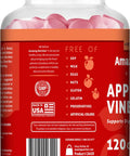 Amazing Nutrition Formulas Apple Cider Vinegar Plus Supplement | Apple Flavor | 120 Gummies | Non-GMO | Gluten- | Made in USA