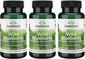 Swanson Wild Blueberry 250 Milligrams 90 Veg Capsules (3 Pack)