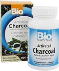 Activated Charcoal 90 Veg Caps By Bio Nutrition Inc