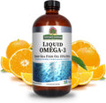 Nature'S Answer Liquid Omega-3 | Deep Sea Fish Oil with EPA/DHA Dietary Supplement | Cardiovascular Support | No Preservatives & Gluten- 16oz (Pack of 1)