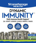 Stonehenge Health Dynamic Immunity Daily Supplement 10-In-1 Immune Boosters Zinc, Elderberry, Echinacea, Vitamin C & Probiotic L. Acidophilus ÃƒÂ¢Ã¢â€šÂ¬Ã¢â‚¬Å“ Supports Immune System & Respiratory Health, 60 Capsules