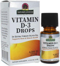 Nature'S Answer Vitamin D-3 Drops | Blended with Extra Virgin Gold Olive Oil | Quickly Absorbed into Body | No Fillers No Soy Yeast Sugar Milk or Preservatives 0.5oz