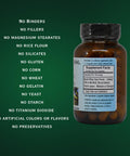 Barlowe's Herbal Elixirs Mondia Whitei Herbal Powder 525mg Per Capsule 60 Vegan Capsules Glass Bottle Stearate Free Additive Free