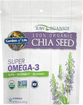 Garden of Life Raw Organics 100% Organic Chia Seeds for Smoothies and Pudding, Whole Seed Foods with Omega 3 Superfood, 28 Servings