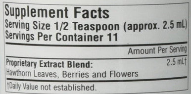 Planetary Herbals Full Spectrum Hawthorn Liquid Extract Supplement, 1 Fluid Ounce