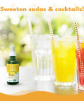 Sweetleaf Sweet Drops Stevia Liquid Sweetener Variety 3-Pack Lemon Drop Valencia Orange and Berry 2 Oz Ea
