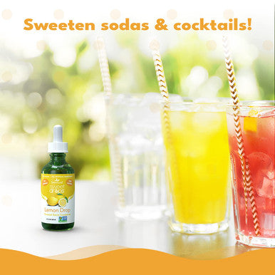 Sweetleaf Sweet Drops Stevia Liquid Sweetener Variety 3-Pack Lemon Drop Valencia Orange and Berry 2 Oz Ea