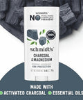 Schmidt'S Aluminum- Vegan Deodorant Charcoal & Magnesium With 48 Hour Odor Protection 2 Count For Women And Men Natural Ingredients Cruelty- 2.65 Oz Pack Of 2