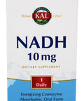 Kal 10 Mg Nadh Tablets, 30 Count