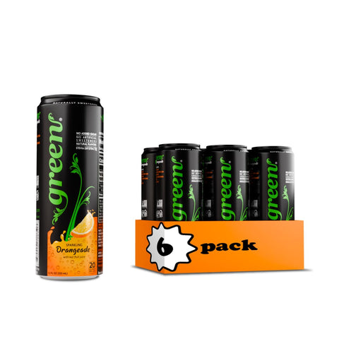 Green Cola Sugar Zero Calories Naturally Sweetened with 100% Stevia Leaf Extract Carbonated Soda 100% Cola Taste 12 Fl Oz each can Pack of 8