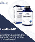 1MD Nutrition BreatheMD Lung and Respiratory with Elderberry 60 Ct.
