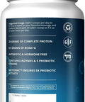 MRM Nutrition Gainer Protein with Probiotics + Postbiotics | Chocolate Flavored | 25g Protein |Whey Concentrate + Isolate + micellar Casein|Slow + Fast digesting| with Digestive enzymes |18 Servings