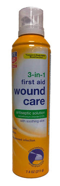 Rite Aid 3-In-1 Wound Care Spray - 7.4 Oz