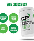EPN Supplements Collagen Peptides Powder | #1 Rated Hydrolyzed Type 1 & 3 Anti-Aging Collagen Supplement, Grass Fed & Pasture Raised | Supports Heart & Joint Health, Healthier Skin, Hair & Nails (35 Servings)
