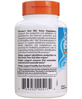 Doctors Best Nac Detox Regulators with seleno excell 180 Veggie Caps