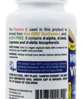 Deva Vegan Vitamins Vegan Natural Vitamin E with mixed tocopherols Veg Capsules - 90 Ea