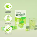 Teazen Kombucha Shine Muscat Flavor Variety Pack Shine Muscat Drink Mix 10 Sticks & 30 Sticks (40 Sticks)