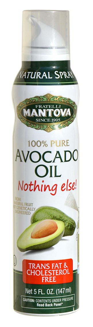 Mantova Coconut Oil Spray, 100% Pure Cooking Oil, Ideal for Healthy Keto Snacks, Baking, Grilling, and Seasoning - Versatile Dispenser for Spray, Drip, or Stream with No Waste, 5 oz