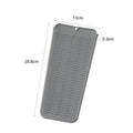 THE STYLE SUTRA Silicone Heat Resistant Mat Pouch for Curling Iron Hair Straightener Barber Gray| Hair Care & Styling | Straightening & Curling Irons