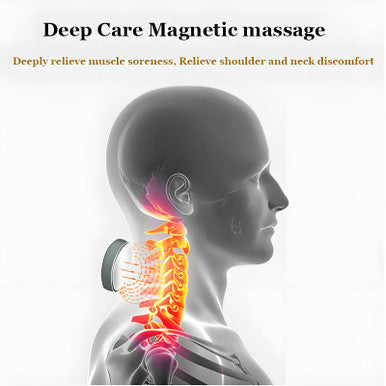 Cbdywvr Vitality Magic Pro 2.0 Neck Massager2025 Upgraded 4-Head Magic Pro 2.0 Neck MassageWith 6 Vibration Modes & 15 Intensity LevelsPromote Muscle Relaxation (White)