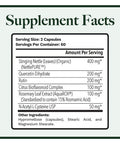 Utzy Naturals Allurtica | Herbal Supplement With Quercetin And Stinging Nettle | Seasonal Support For Adults & Kids | Non Drowsy | 120 Capsules