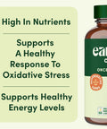 Earthfirst Organic Menâ€™S Multi Once Daily Whole-Food Multivitamin With 19 Vitamins & Minerals For Energy Heart Bone Strength Prostate & Immune Support Vegan Non-Gmo 30 Count
