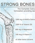 Lane Innovative - Advacal Ultra 1000, Bone Building Calcium, Including Vitamin D3 And Magnesium, Easy Absorption (40 Servings)