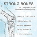 Lane Innovative - Advacal Ultra 1000, Bone Building Calcium, Including Vitamin D3 And Magnesium, Easy Absorption (40 Servings)