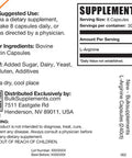Bulksupplements.Com L-Arginine 5000Mg Capsules - Arginine Supplement, Nitric Oxide Supplement, L Arginine Capsules - Gluten Free, 8 Capsules Per Serving, 240 Capsules (Pack Of 1)