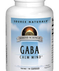 Source s Serene Science GABA, for a Calm Mind, 750mg - 90 Capsules