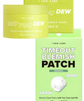 I Dew Care Hydrocolloid Acne Pimple Patch - Timeout Blemish Original + Face Cream - Say You Dew | Vitamin C Moisturizer With Niacinamide, Non-Irritating, Hydrate And Illuminate Skin Bundle