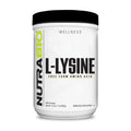Nutrabio L-Lysine Powder 500G Essential Amino Acid For Protein Metabolism Collagen Support & Immune Health Pure Unflavored Non-Gmo Vegan 500 Servings