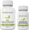 BiOptimizers - Magnesium Breakthrough (60 Capsules) and HCL Breakthrough (90 Capsules) Supplement Bundle