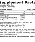 Nordic Naturals Omega-3 Purified Fish Oil - Lemon (120 Soft Gels)