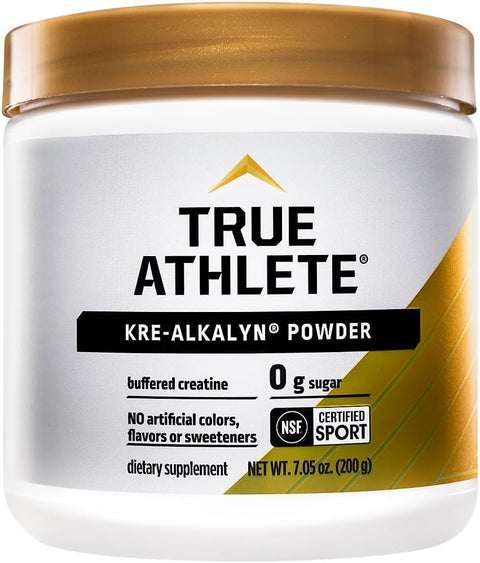 True Athlete Kre Alkalyn Powder - Helps Build Muscle Gain Strength And Increase Performance Buffered Creatine - Nsf For Sport (7.05 Ounces Powder)