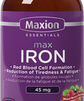Maxion Iron Supplement to Combat Anemia, Fight Fatigue and Build Blood Cells, 250ml
