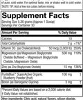 MagBlue Super Powder by Purity Products Elite Magnesium Bisglycinate Chelate Buffered Powder Organic Blueberries Key CoFactors Vitamin D3 Zinc Boron BlueberryBlast Flavor 30 Servings