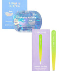 I Dew Care Hydrogel Eye Patch - Starlit Kitten, 5 Ea + Tweezer - Tweeze The Day, 1 Count Bundle