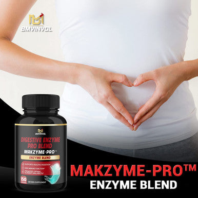 Digestive Enzymes with Prebiotics Probiotics Supplement 150 Capsules Bottled in USA Supports Healthy Digestion Immune System Health and Nutrition Absorption