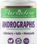 Paradise Herbs Andrographis + Elderberry + Isatis + Honeysuckle | Vegan | Non-Gmo | Gluten | 60 Vegetarian Capsules