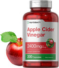 Apple Cider Vinegar Capsules | 2400mg | 200 Pills | Non-GMO, Gluten Free Supplement | by Horbaach