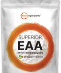 EAA Powder with Electrolytes, 2Lb | Hydration + 9 Full Spectrum Essential Amino s Blend, Optimized BCAA Supplement, Pineapple Flavor, Keto, Vegan Friendly, Non-GMO, No Gluten - 79 Servings