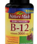 Nature Made Vitamin B-12 3000 Mcg Sublingual 40 Count (Pack Of 3)