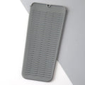 THE STYLE SUTRA Silicone Heat Resistant Mat Pouch for Curling Iron Hair Straightener Barber Gray| Hair Care & Styling | Straightening & Curling Irons